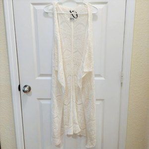 Sonoma - Long crochet vest - Women's One Size